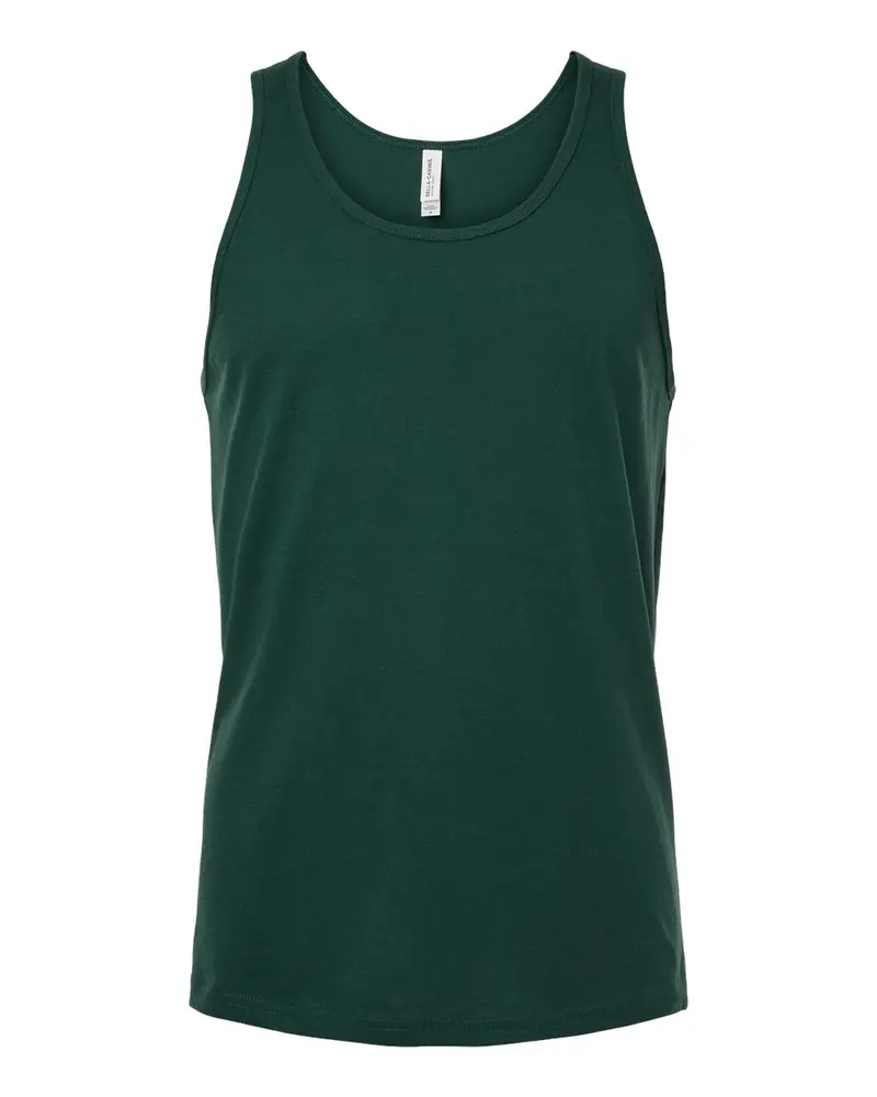 BELLA + CANVAS Jersey Tank - Classic Sleeveless Cotton Tank Top | Unisex Athletic Fit