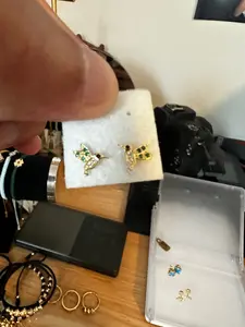aretas colibri en diamante 18k