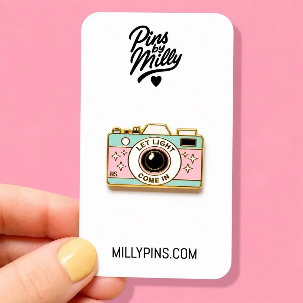 Harry Styles’ “Let Light Come In” S2WL Camera Enamel Pin