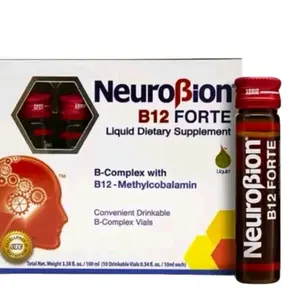 1 Caja  Neurobion B12 Forte- 10 vials liquido multivitamin B12 &  B6
