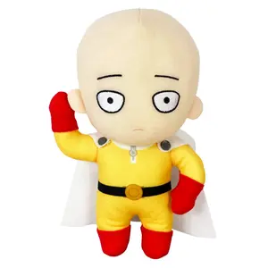 One Punch Man - S2 Saitama "Caped Baldy" Plush 8"H