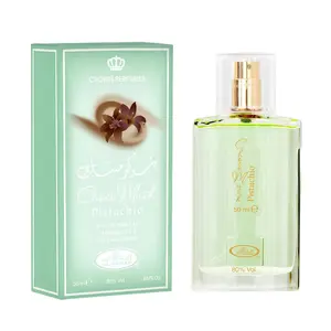 Al Rehab Choco Musk Pistachio for Unisex Eau de Parfum Spray, 1.65 Ounce