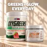 EHPlabs Gut & Glow Ritual – OxyGreens Super Greens + OxyGlow Marine Collagen | Daily Digestion, Skin & Hair Support