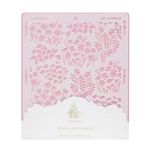Flexible Cake Decorating Stencil, Multi-Purpose Kitchen Bakeware Tool for Cake Decoration