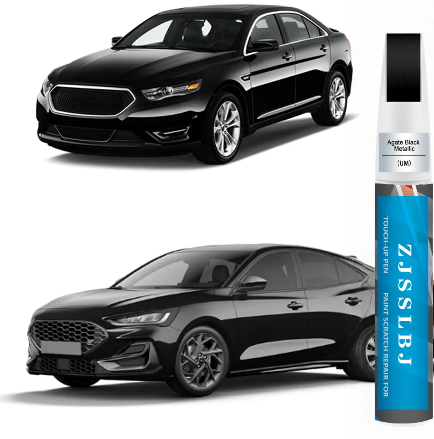 ZJSSLBJ 2-in-1 Car-Specific Touch Up Paint Kit - Waterproof Scratch Repair Pen, Paint Restorer, Car Scratch Repair Paste, Touch Up Tools for Quick Vehicle Surface Maintenance