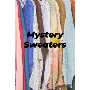 Mystery Sweaters - Long Sleeve Casual Medium Length Summer Knitting Tops Final Sale Knitwear Womenswear