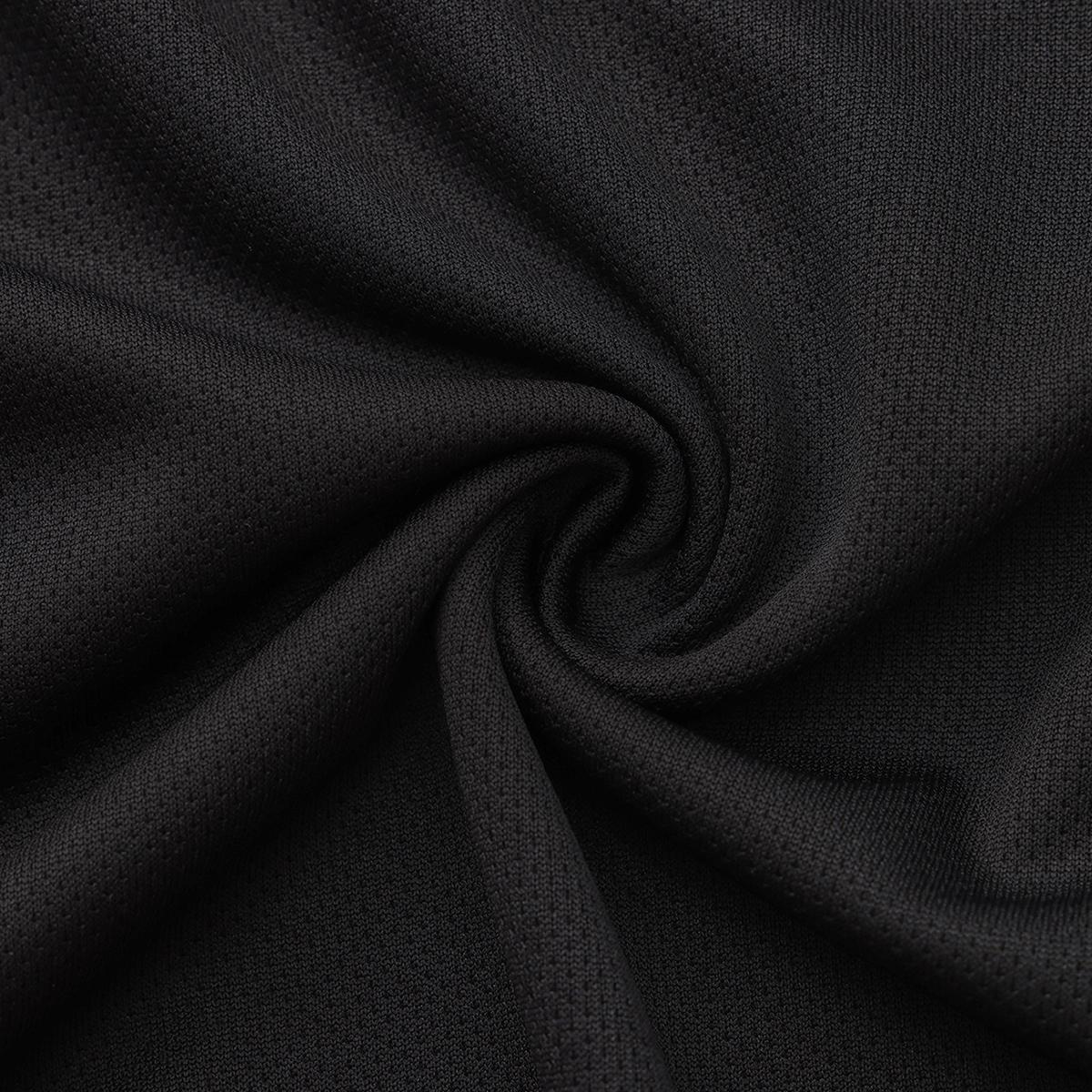 Casual athletic printed reflective stripe T-shirt in black, white, and army green; breathable quick-dry short-sleeve crew neck top; running shirt; wet/dry dual-use moisture-wicking T-shirt; gym training short-sleeve shirt.