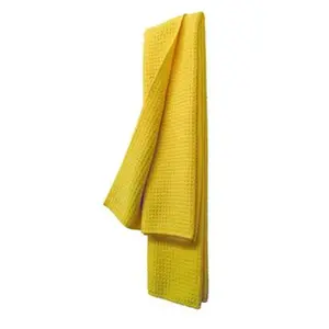 212 MAIN Meguiars Wax X2000 Water Magnet Drying Cloth - 30x22 in Waffle Cloth, Traditional Household Cleaning Tool, Super Absorbent Reusable Towel