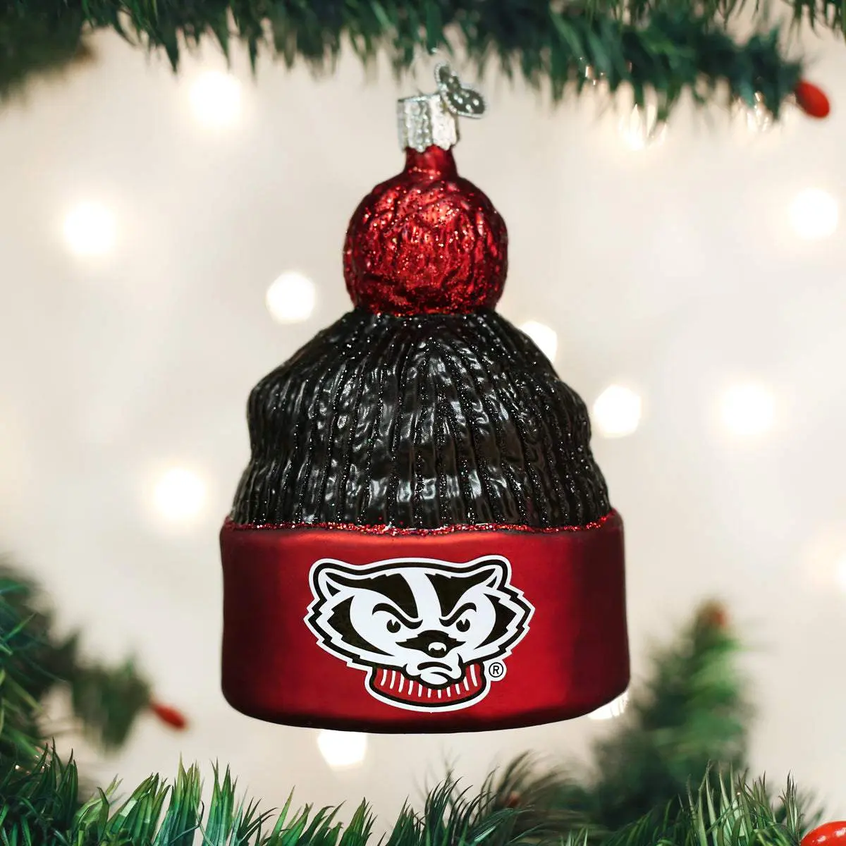 Wisconsin Beanie Ornament, Home Decor Figurine