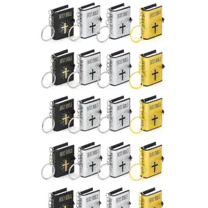 20 Pack Mini Bible Keychains