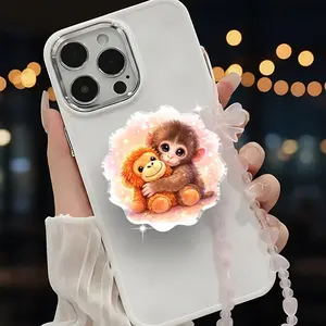 Punch Monkey Magnetic PhoneGrip, Viral Monkey Meme Phone Holder, Save Punch MagSafe Popsocket, Cute Meme Monkey Gift For Friend & Lover