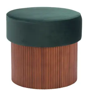 Boto Storage Ottoman Green
