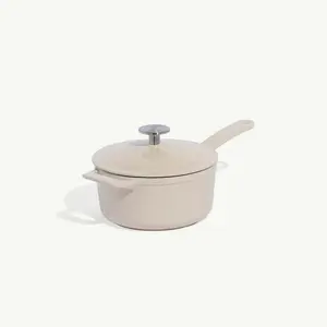 Enameled Cast Iron Saucepan