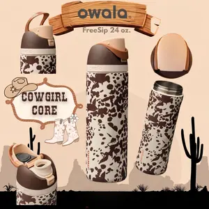 SPECCIAL EDITION 2026 Owala 24fl Cowgirl Core oz Stainless Steel Special Edition FreeSip Water Bottle