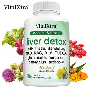 Liver health supplement - supports liver health and liver function. 120 Capsules
