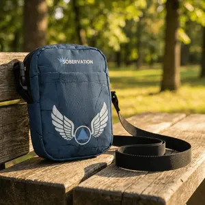 Wings of Recovery Sober Translations Crossbody Bag | Volume 2 Recovery Accessory | Sobervation
