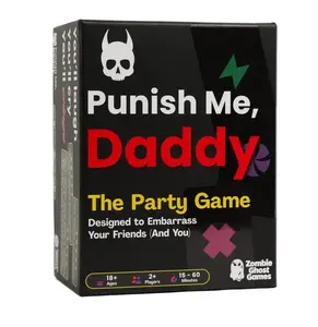 Punish Me, Daddy - Hilarious Adult Card Game for Parties, Game Nights, and Drinking Games - Easy to Learn - Funny Dares, Twists, and Punishments