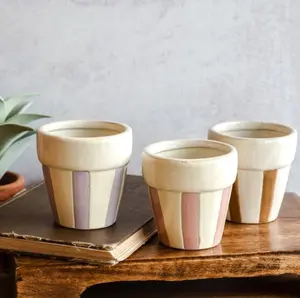 Stripe Mini Pots