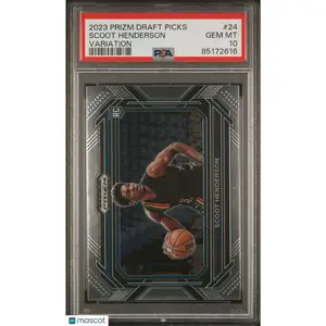 Scoot Henderson PSA 2023 Panini Prizm Draft Picks #24 10