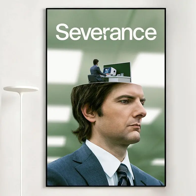 Severance Movie Poster, Retro Wall Art, Home Decor, Classic Movie, Gift