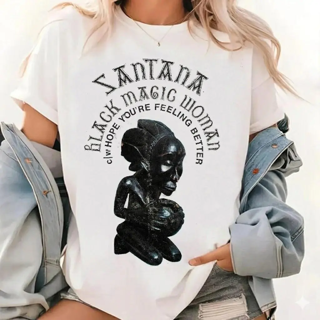 Carlos Santana Black Magic Woman 90's T-Shirt