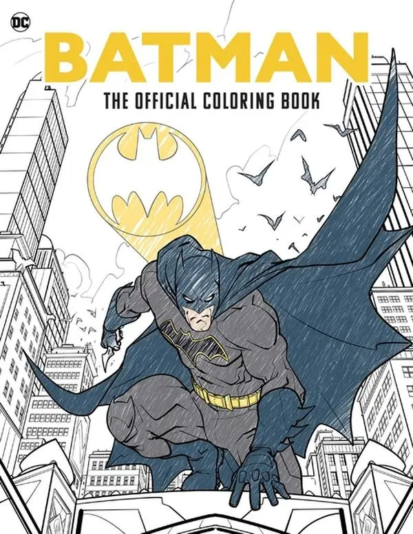 Batman: The Official Coloring Book by Insight Editions (Paperback)