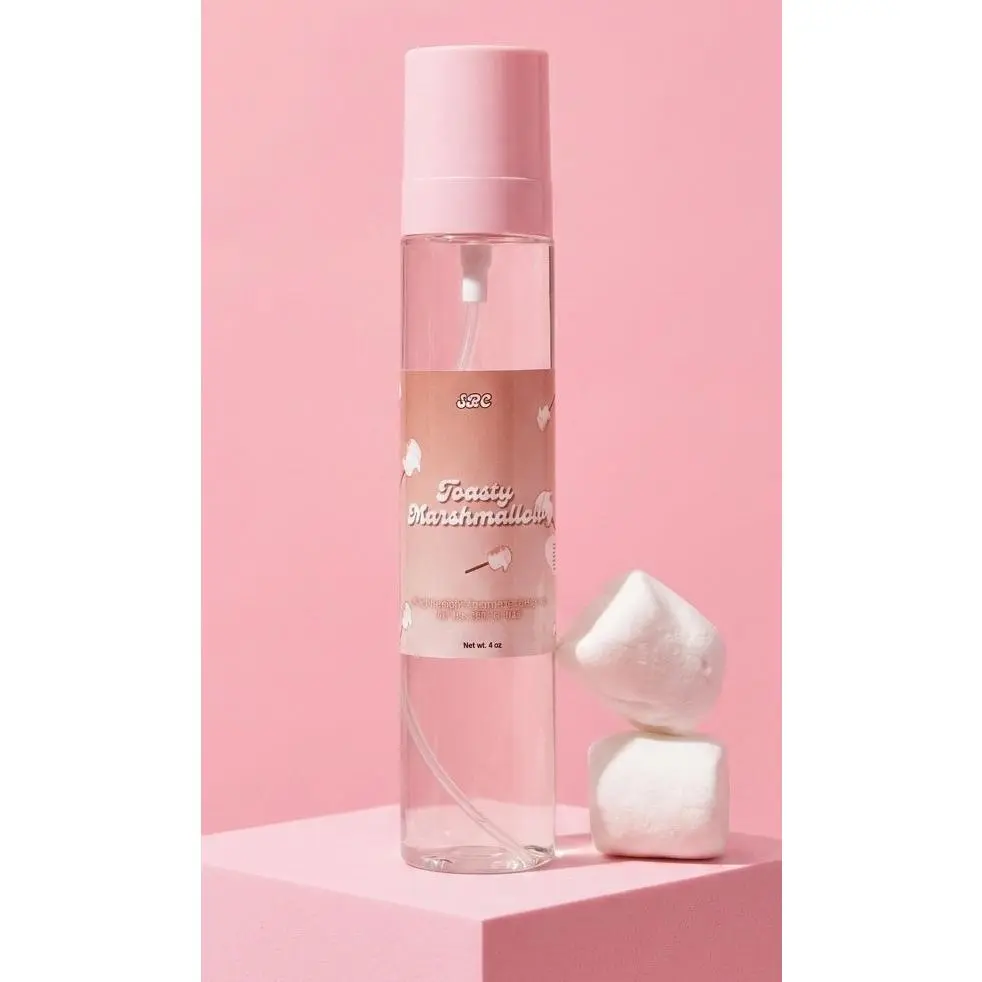 Toasty Marshmallow Fragrance Mist - Soft Marshmallow Fragrance in Clear Spray Bottle