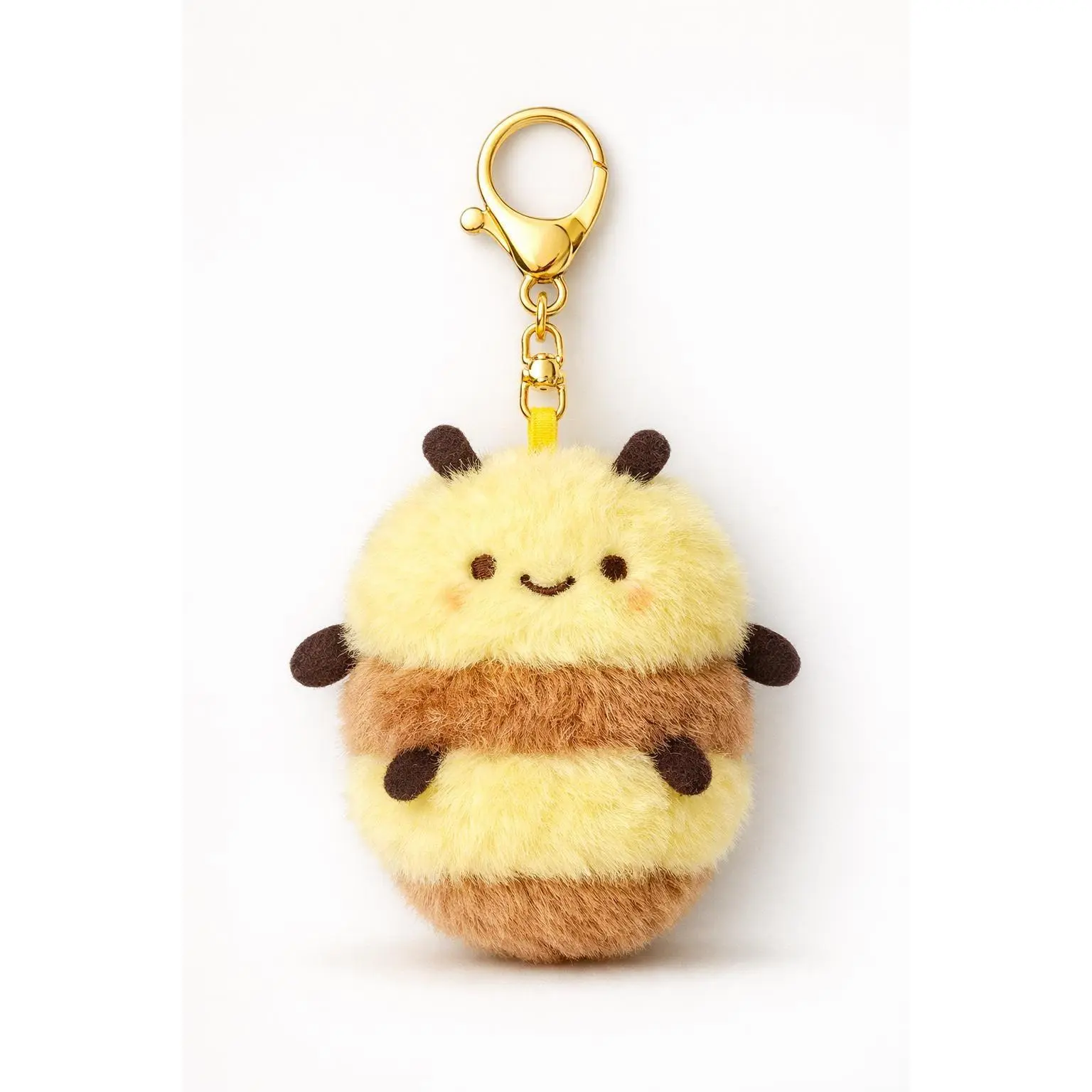 Kawaii Bumblebee Plush Keychain