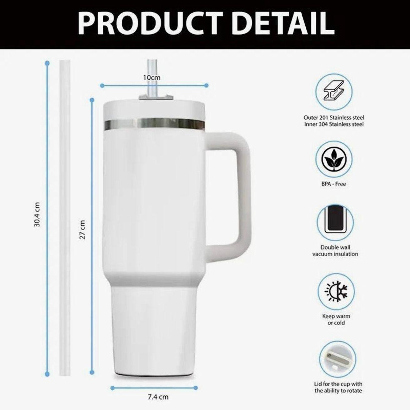 American Nightmare Cody Rhodes Tumbler 40oz, Wrestling Fan Stainless Steel Cup, Insulated Travel Mug, WWE Merch Gift, Double-Wall Cold & Hot Cup