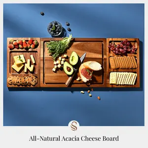 Charcuterie Board Personalized Serving Board with Handle Monogrammed Set of 3 Elegant Cheese Boards Engagement Gift Bridal Shower Newlywed