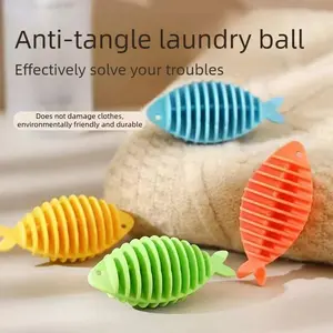6PCS Cleaning balls for washing machines, stain removers, anti-tangling washing machines, garden ornaments