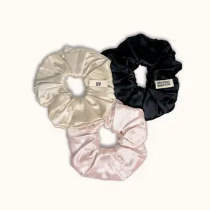 100% Organic Mulberry Silk Luxe Hydration Oversized Scrunchie