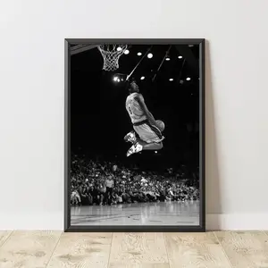 [NO FRAME] Kobe Bryant Poster, Kobe Bryant Print, Kobe Bryant Wall Art, Basketball Poster, Basketball Wall Art, Basketball Print, Gift Basketball Fan