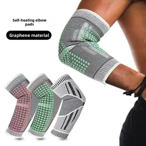 Graphene Warm Elbow Foam Warm Cold Protection Sleeves Joint Sprain Sports Elbow Protection Arm Cover