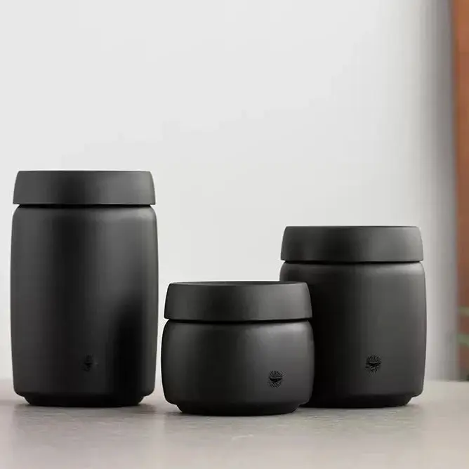 CAFEDE KONA Stainless Steel Vacuum Coffee Canisters