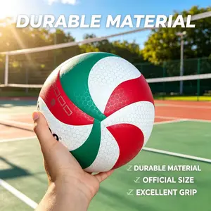 Molten PU Volleyball Size 5, Ideal for Students & Adults, Indoor Outdoor Use, Perfect for Competition & Training, Versatile, Durability