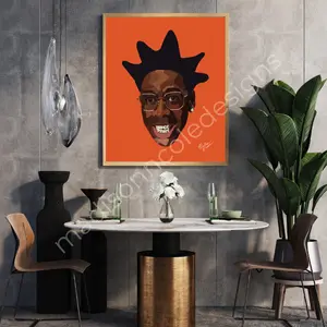 Gallery Wall Ready Pop Art – Fashion-Inspired Afrocentric Poster – Modern Art for Her Space