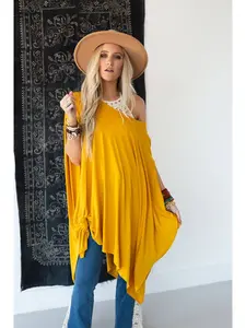 Three Birds Nest the Wren Tunic - Mustard