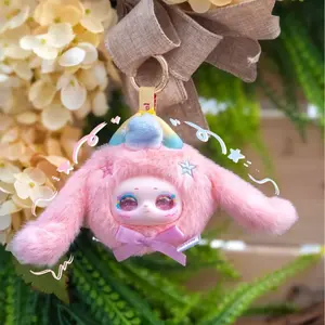 【OK】-KEENO-Little Angel Cuties series Mystery Boxes Bag Pendant Bunny Plush Dolls Soft Collectibles