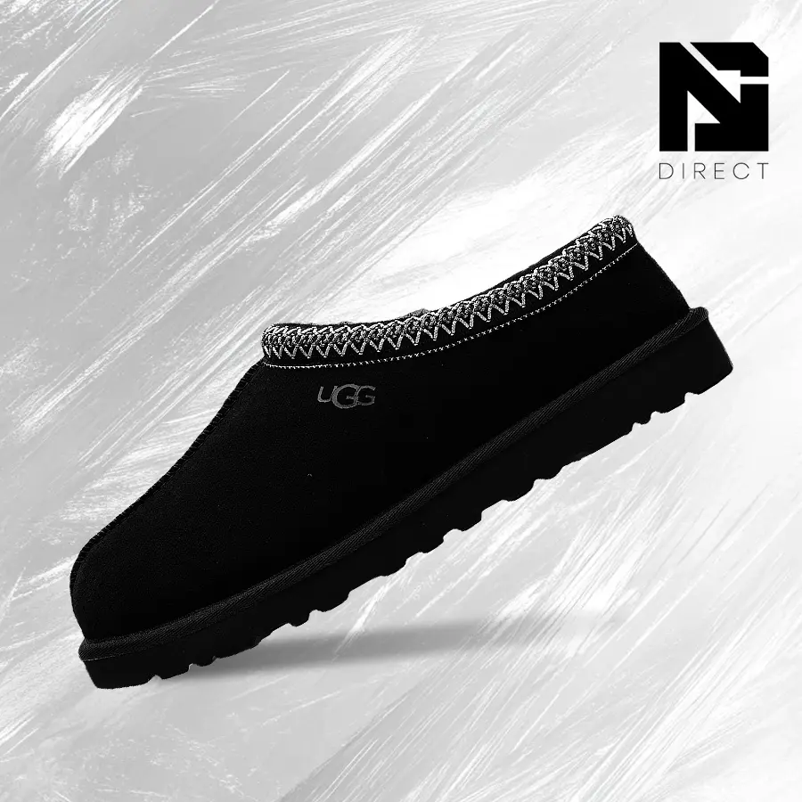 UGG Tasman Slipper Black – shose for man-Vintage-Autumn & Winter-Inspired Running Shoes, Shock-Absorbing Comfort, Gym to Streetwear Casual Wear - back to school-1174671 BLK