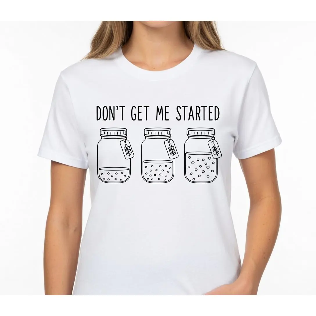 Don't Get Me Started Sourdough Christmas Sweatshirt - Bread Baking & Lover Graphic Tee - Xmas Gift For Bakers Unisex Shirt