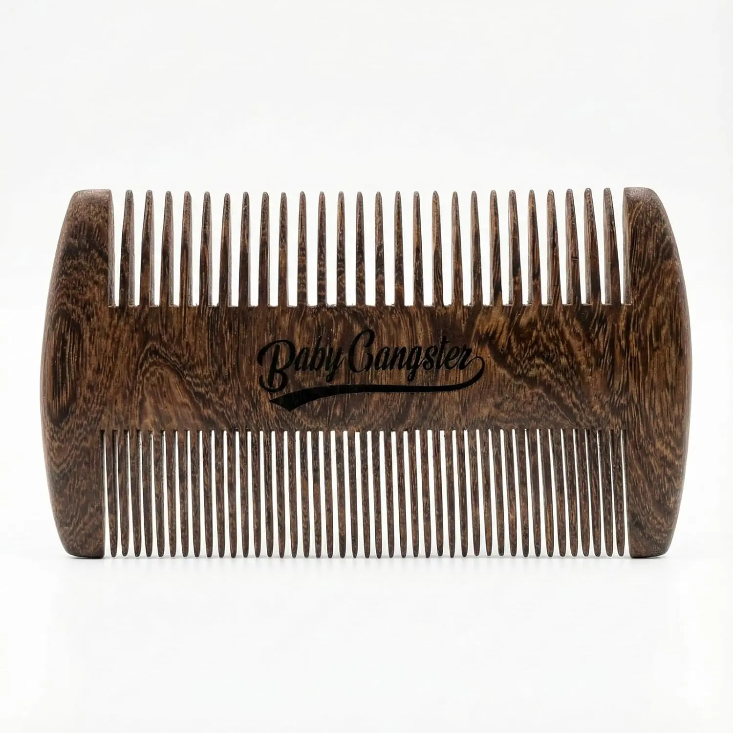 BabyGangster Handmade Sandalwood Anti-Static Pocket Comb