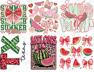 Watermelon Summer DTF Gang Sheet