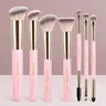 Maange 7-Piece Makeup Brush Set, Face Makeup Brush, Foundation Brush, Blush Brush, Loose Powder Brush, Concealer Brush, Eyelash Brush, Eye Shadow Brush, Travel-Friendly, Cosmetic Brush Set, Makeup Brushes Set