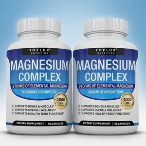 Toplux Magnesium Complex 8 Essential Magnesium Supplement 1000mg