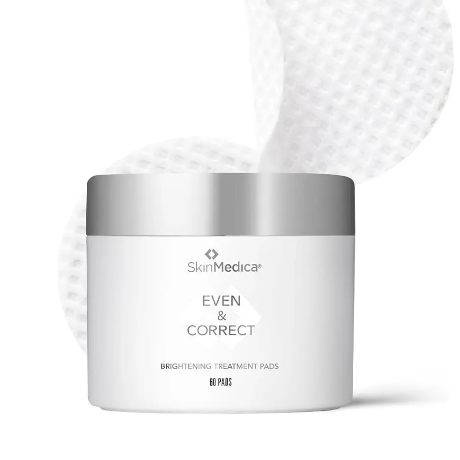 SkinMedica Even & Correct Brightening Treatment Pads for Even Skin Tone & Radiant Look 60 Pads