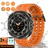 W&O 2026 GPS Bluetooth Smart Wristwatch - 1.43 inches HD Touchscreen, IP67 Waterproof Fitness Tracker, 100+ Sport Modes, Heart Rate Tracking, Sleep Monitor, Message Reminder, Long Battery, Less Charging, Cool Gadgets for iOS/Android, Back to School Gifts