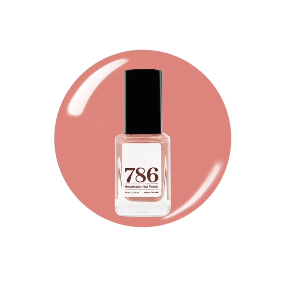 Himalayas Breathable Nail Polish - Salmon Pink with Peach Undertones Nail Art Nail Care