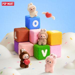 POP MART THE MONSTERS Pin for Love Series - Vinyl Plush Pendant blind box (A-M), Labubu Collectible Toys,Surprise Gift
