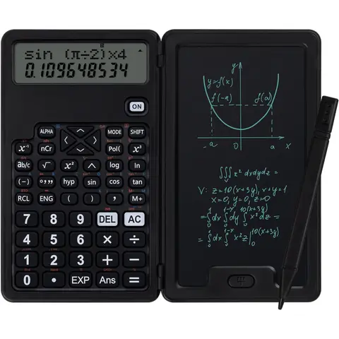Scientific Calculators for Students, Office Desktop Calculators, 240 Computing Functions, Small Calculator with Notepad, Ideal for Middle High School Students and Teachers